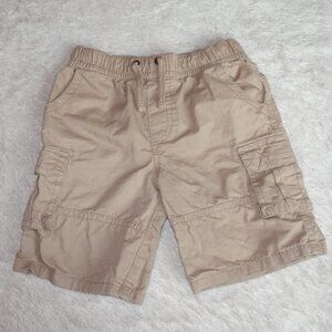 Boys Size 4T Koala Kids Khaki Cargo Pull-On Shorts, 100% Cotton
